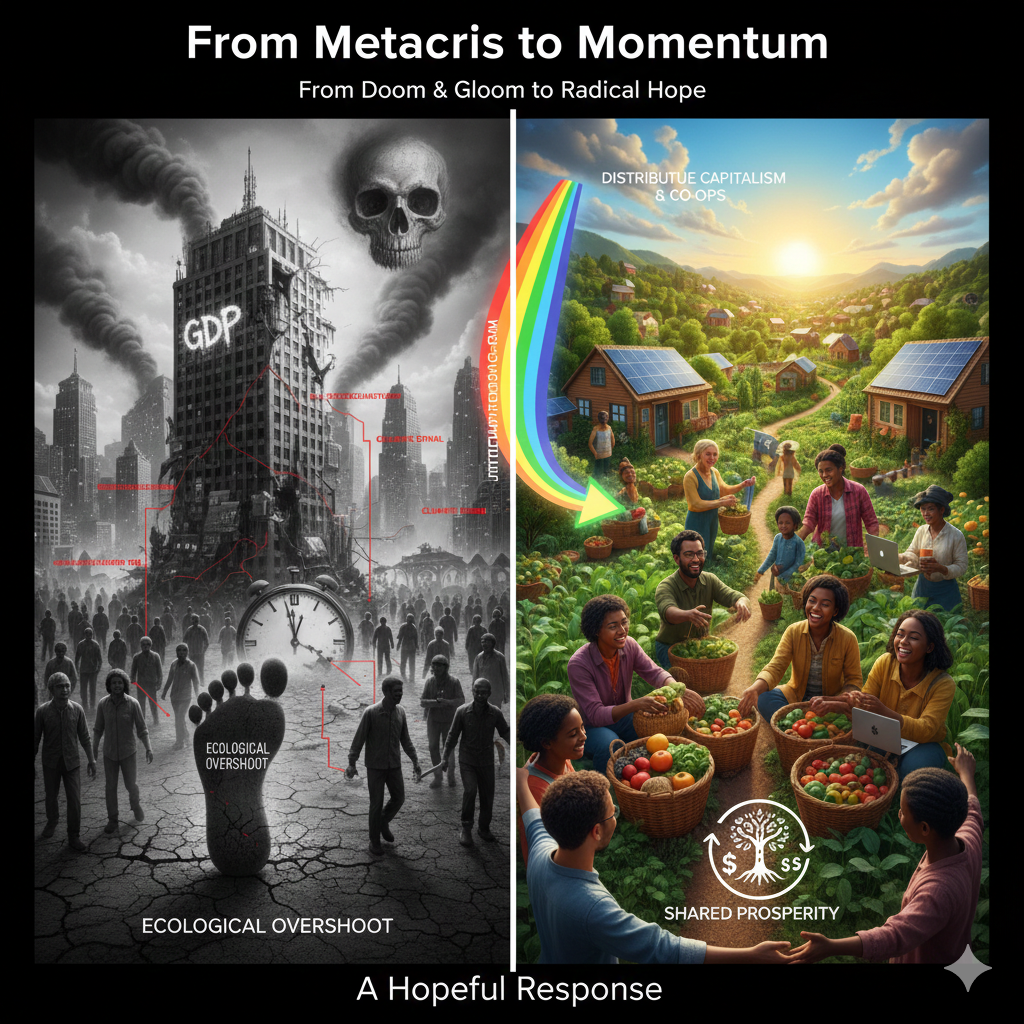 From Metacrisis to Momentum: How Distributive Capitalism & Co-ops Can Save the Day