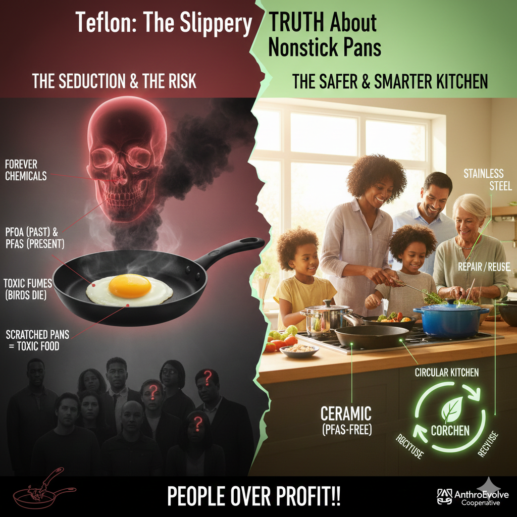 Teflon Pans, “Forever Chemicals,” and Your Kitchen: What You Need To Know (And What To Use Instead)